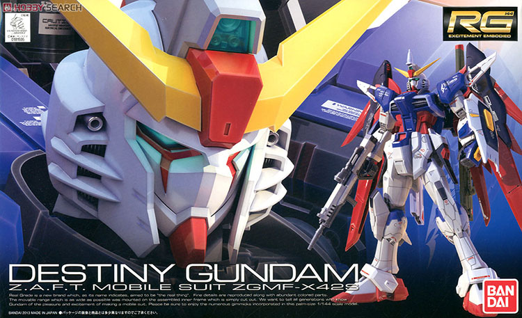 Mô hình GMF-X42S Destiny Gundam (RG)