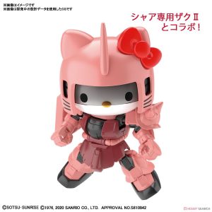 Mô hình Gundam Bandai SD Hello Kitty MS-06S Char's Zaku II